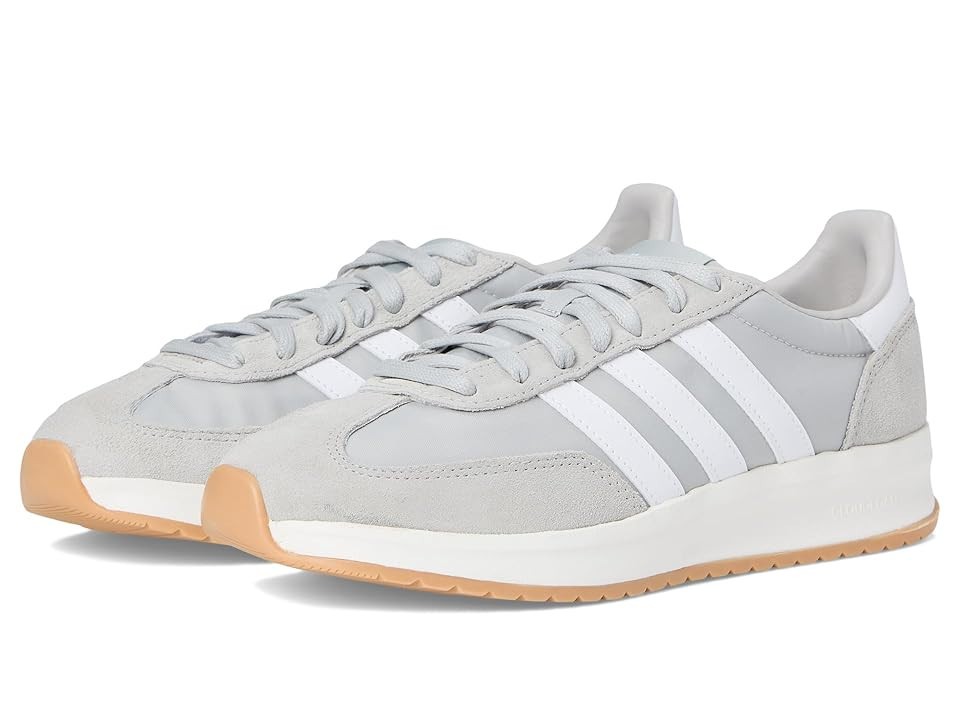 adidas Run 70s 2.0 Women's Running Shoes Grey/White/Grey : 6.5 B - Medium, Suede/Textile | Zappos