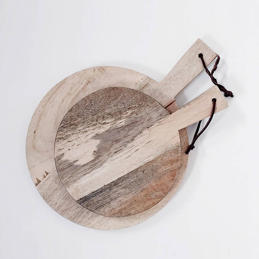 Mango Wood Chopping Server Pizza Board | Notonthehighstreet.com UK