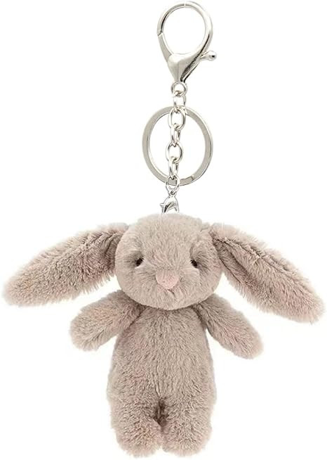 Cute Bunny Plush Keychain for Backpack, 3.5" Inch Mini Rabbit Keychain Purse Charm Pendant Gift f... | Amazon (US)