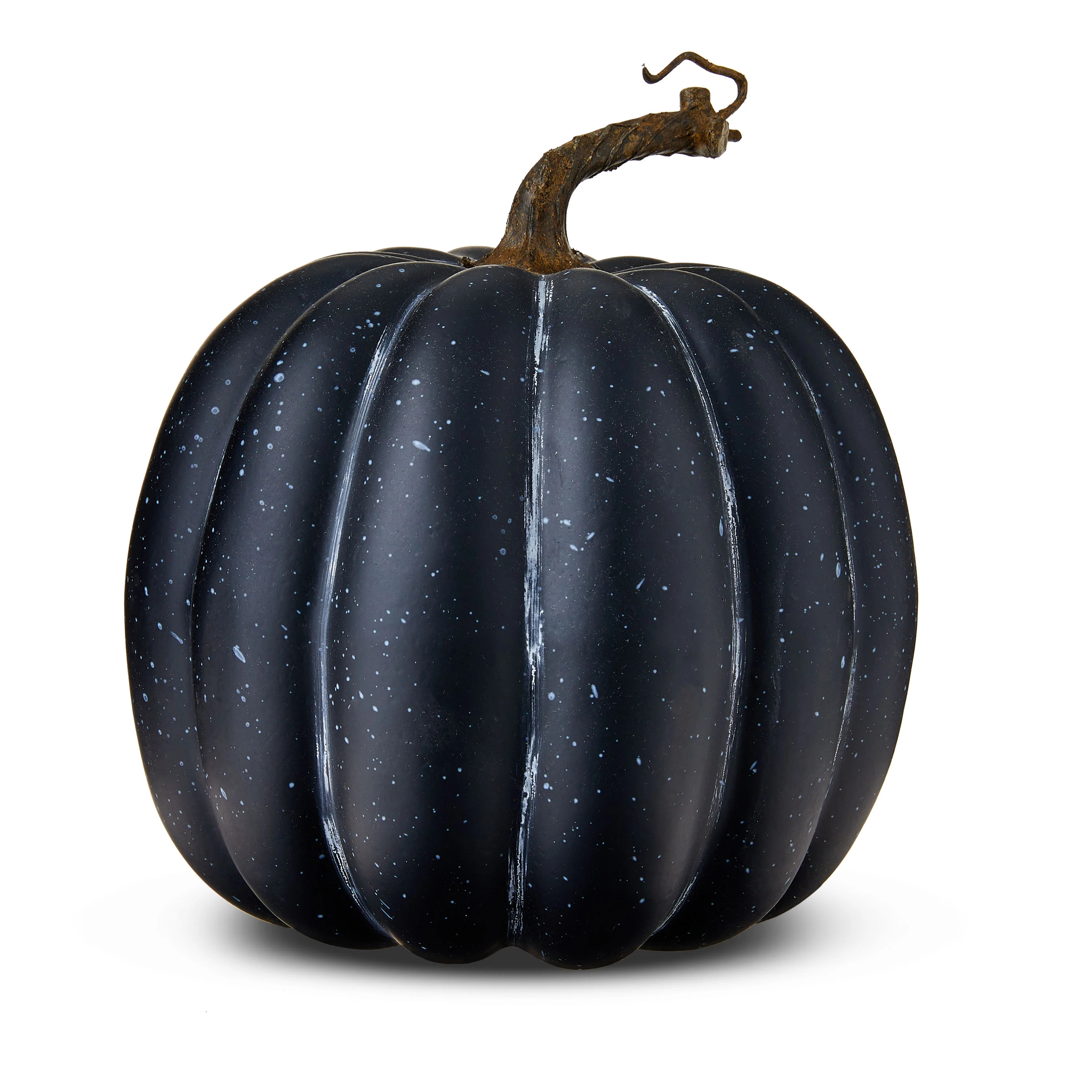 Foam Pumpkin Tabletop Decor, Black, 8", Harvest by Way To Celebrate | Walmart (US)