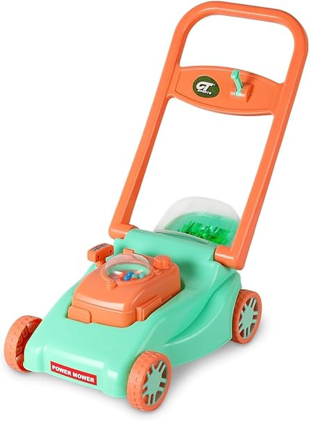 Kids Lawn Mower with Realistic Grass-Cutting Action and Sounds – No Batteries Required | Fun Ou... | Amazon (US)