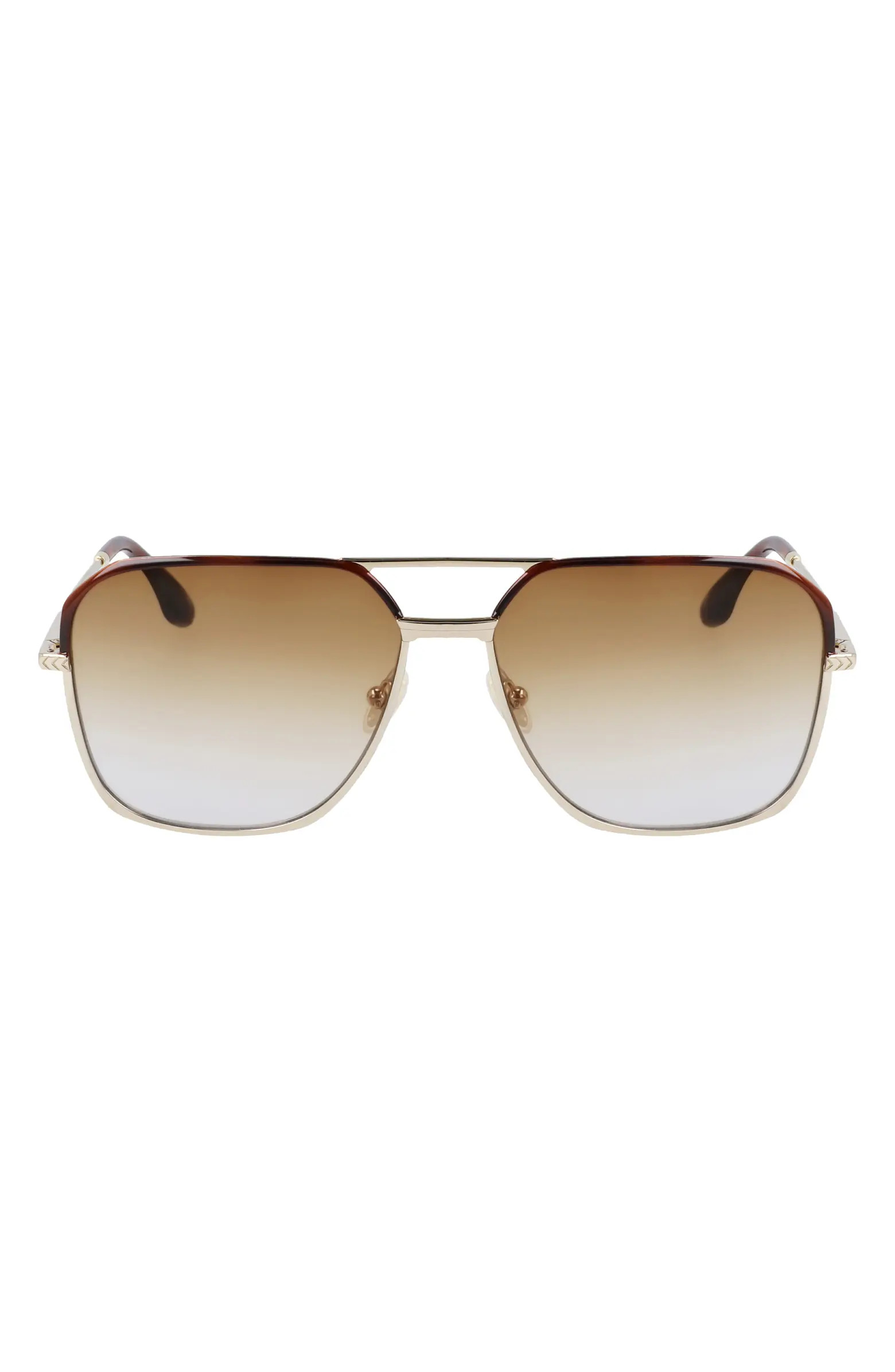 Victoria Beckham 59mm Gradient Aviator Sunglasses | Nordstrom | Nordstrom