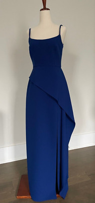 BCBG Steluh Royal Blue Maxi Evening Dress Gown Size 04  | eBay | eBay US