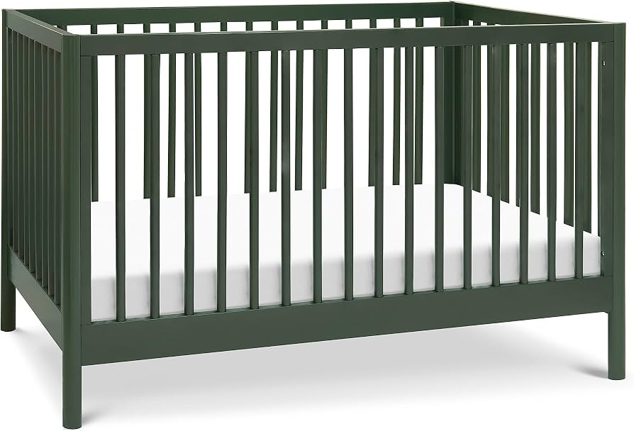 DaVinci Birdie 3-in-1 Convertible Crib, Forest Green, Easy Assemble, Greenguard Gold Certified | Amazon (US)
