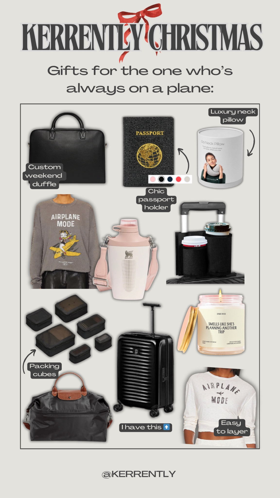 My top gift recommendations for the traveler in your life! These gifts are perfect for someone who is always on the go or who you know has an upcoming trip planned ✈️

#LTKHoliday #LTKTravel #LTKGiftGuide