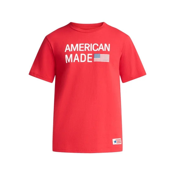 American Giant Unisex Tee Shirt, Men's Sizes XS-3XL | Walmart (US)