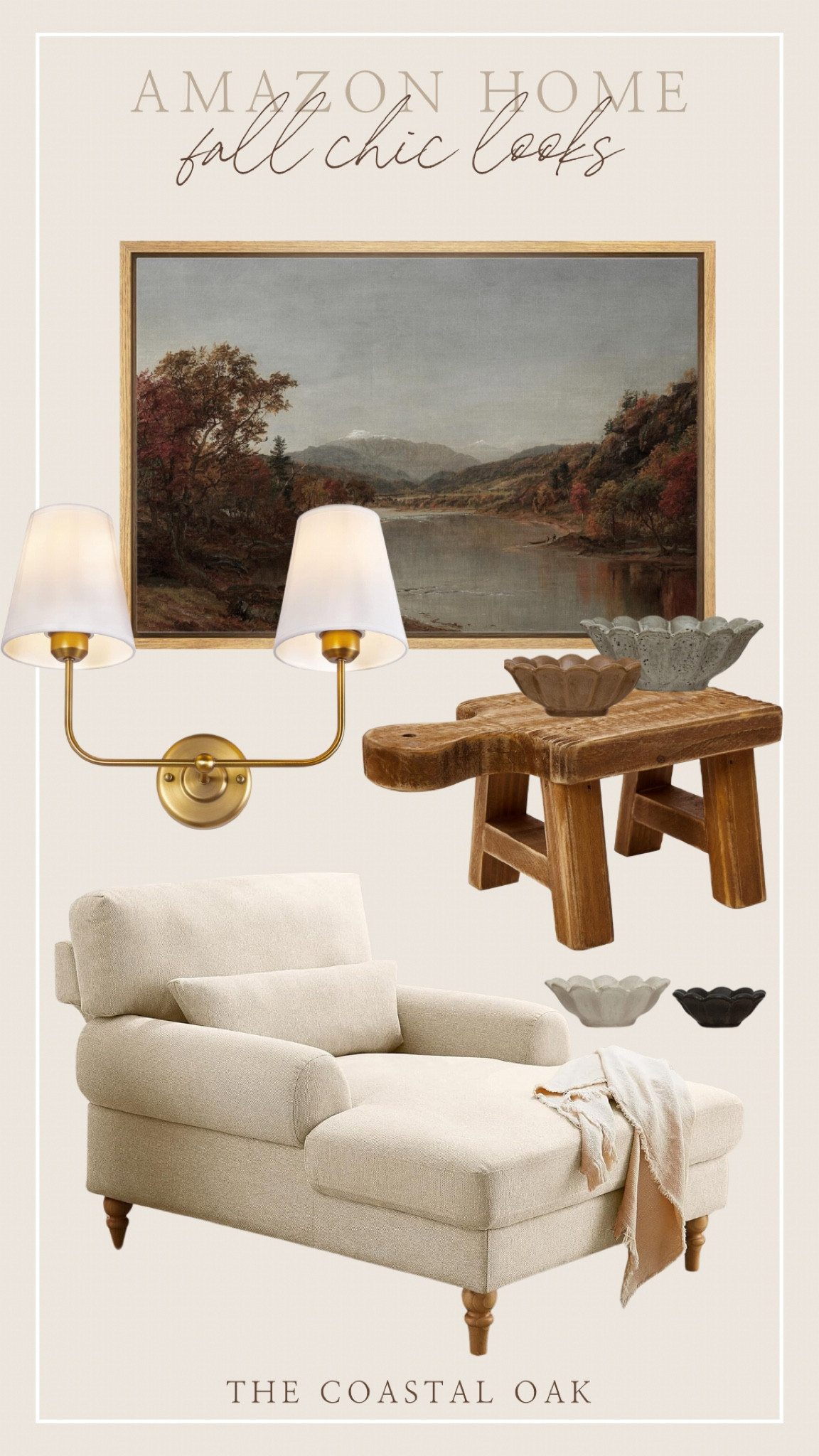 Amazon Fall Home pieces that are stunning! This chaise lounge is under $400, while the rest is under $100. So stunning 

#LTKSaleAlert #LTKHome #LTKSeasonal