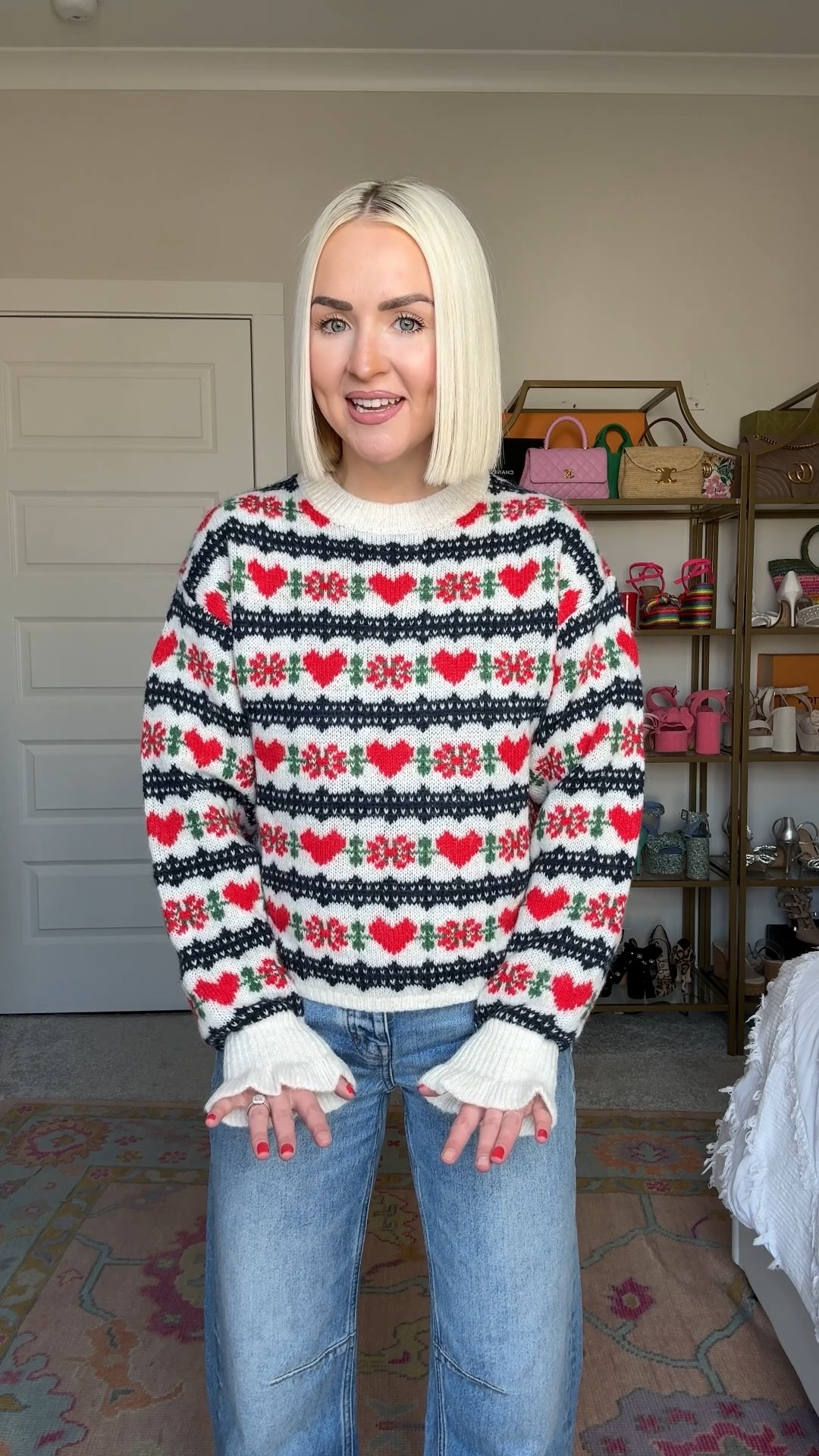 Old navy haul / old navy Valentine’s Day sweater / old navy sweaters / old navy denim dress 
Size: XS in all sweaters, XS petite in ivory dress 

#LTKFindsUnder50 #LTKootd #LTKPetite