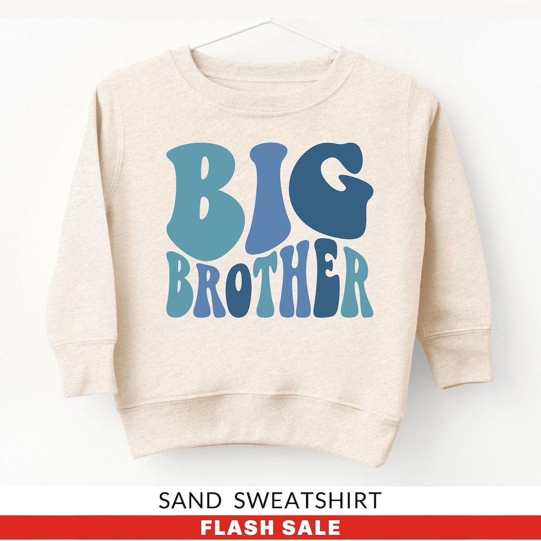 Retro Big Brother Shirt, Big Brother Sweatshirt, New Big Brother Gift, Promoted to Big Brother An... | Etsy (US)