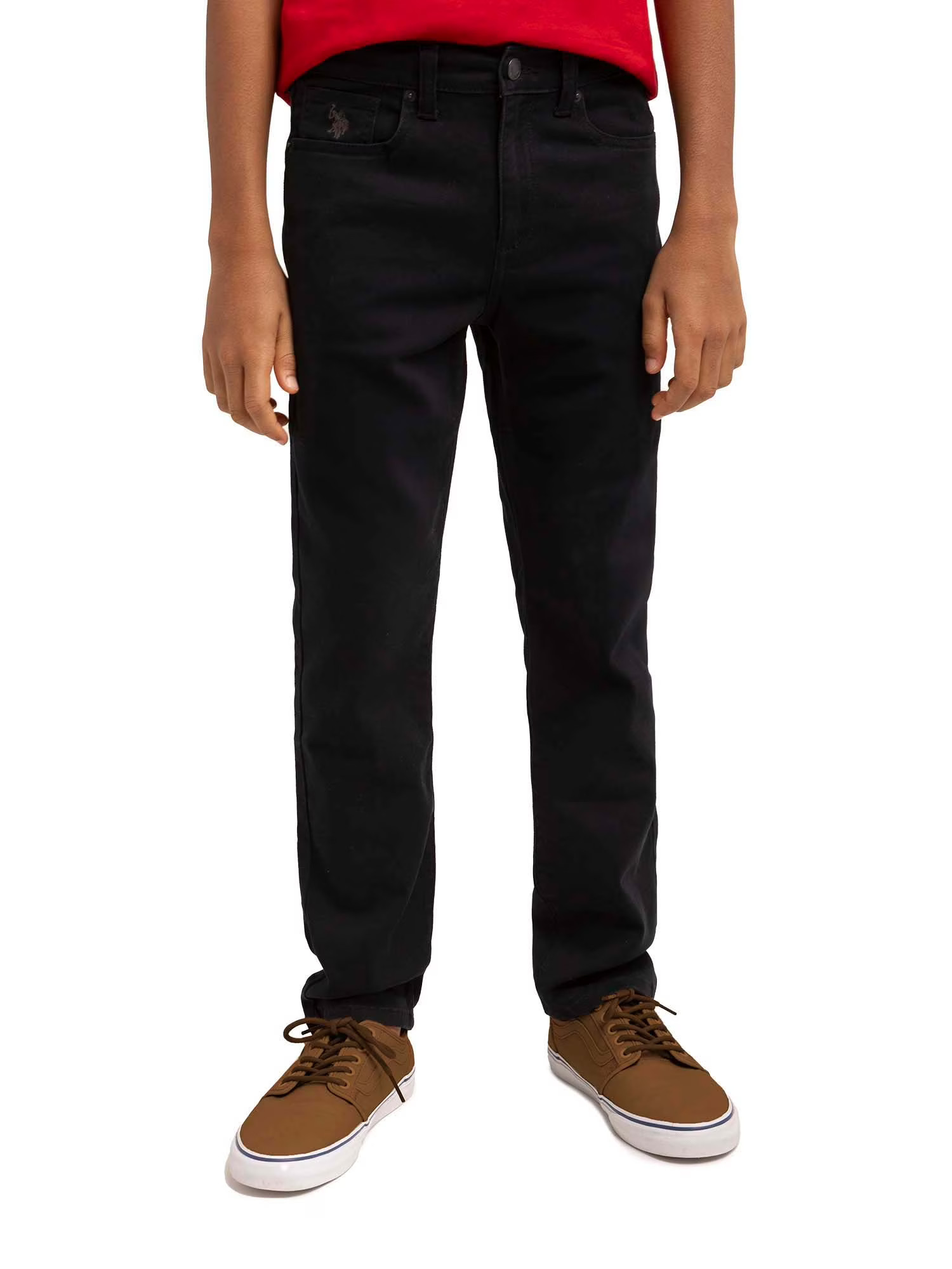 U.S. Polo Assn. Boys Straight Twill Pant Sizes 4-18 | Walmart (US)