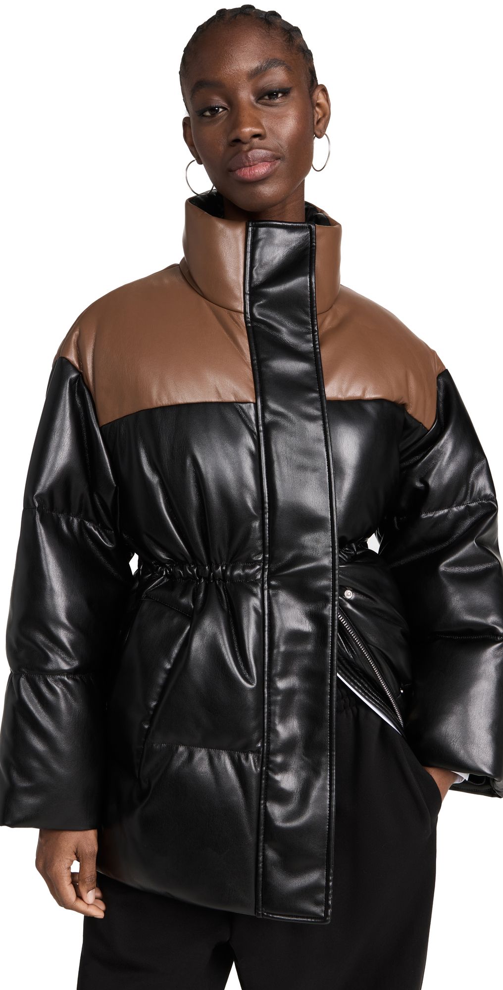 STAND STUDIO Milani Faux Leather Coat | Shopbop