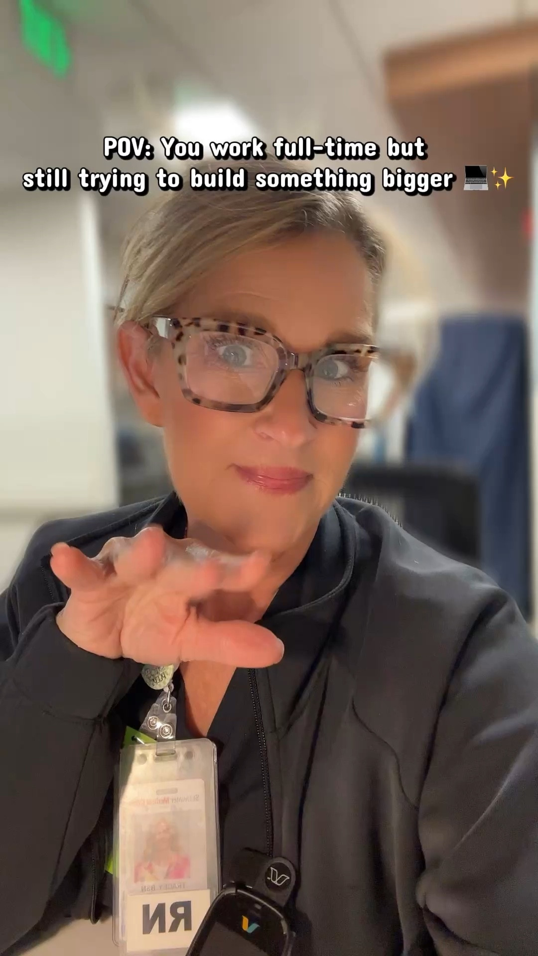 POV: full-time job… building something bigger after hours ✨
These readers are on repeat for my long shifts 👀 Linking mine + a few other affordable favorites  here on LTK!

#ltkstyle #ltkfinds #ltkunder50 #ltkaccessories #readers #eyewearstyle #affordablefashion #workwearstyle #everydaystyle #womenover40 #midlifewomen #stylishover40 #busywomen 

#LTKU #LTKOver40 #LTKselfcare