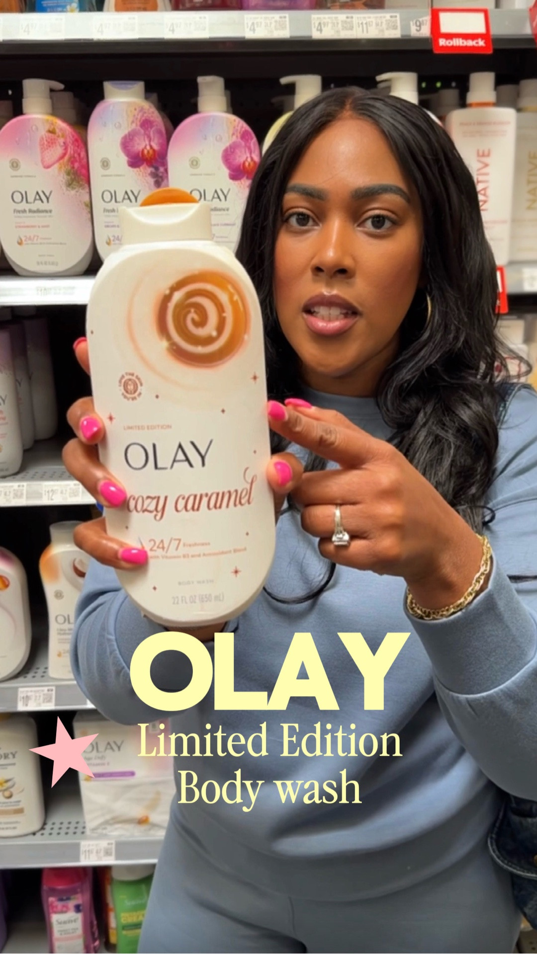 Olay Limited Edition Holiday Body Wash 🎄