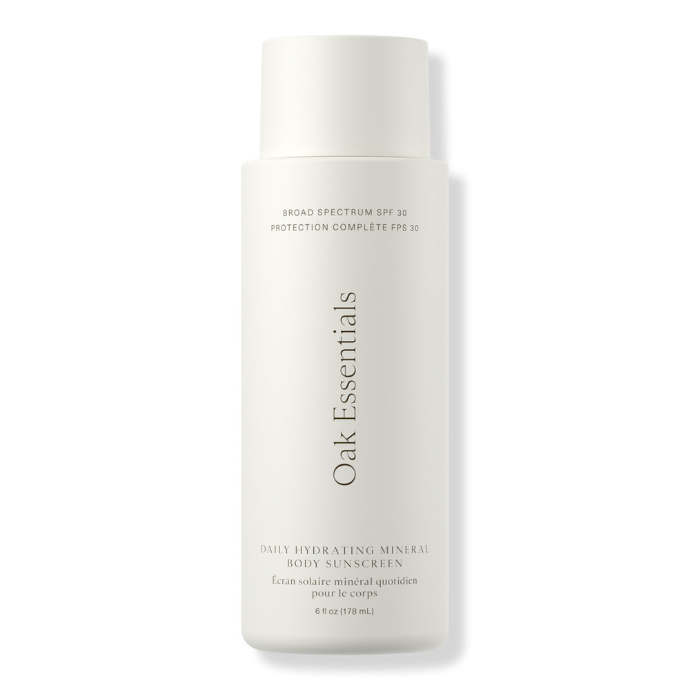 Oak Essentials Daily Hydrating Mineral Body Sunscreen Broad Spectrum SPF 30 - 6.0 oz | Ulta