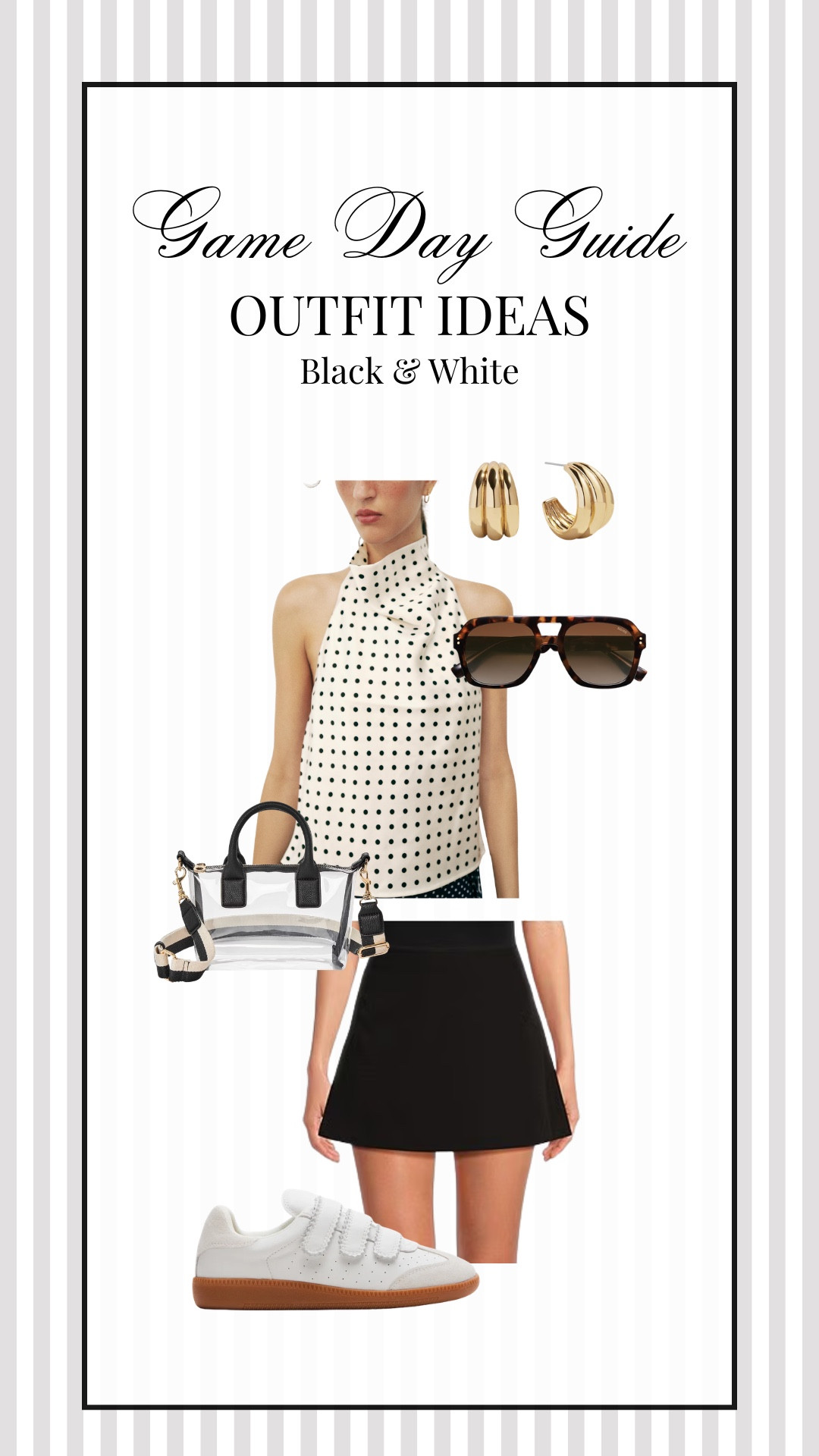 Black & white Football Game Day outfit ideas!

Game day outfit // football game outfits