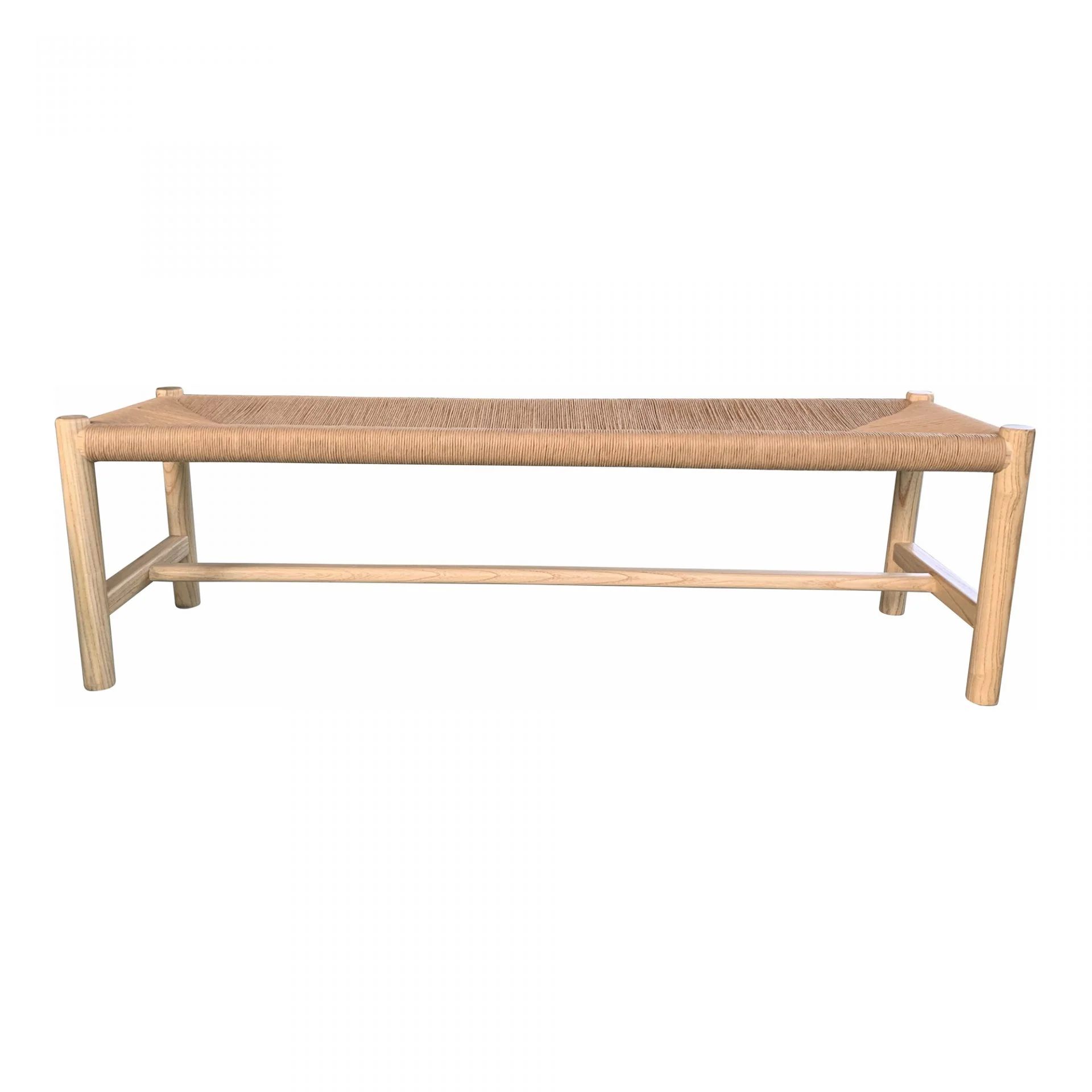 Hawthorn Small Bench - Natural - Amethyst Home | Amethyst Home