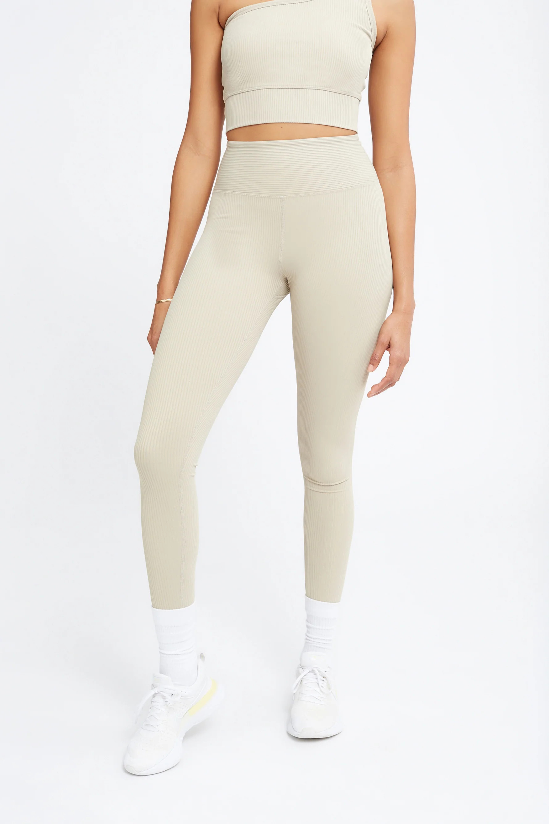 Ribbed High High Legging | Bandier