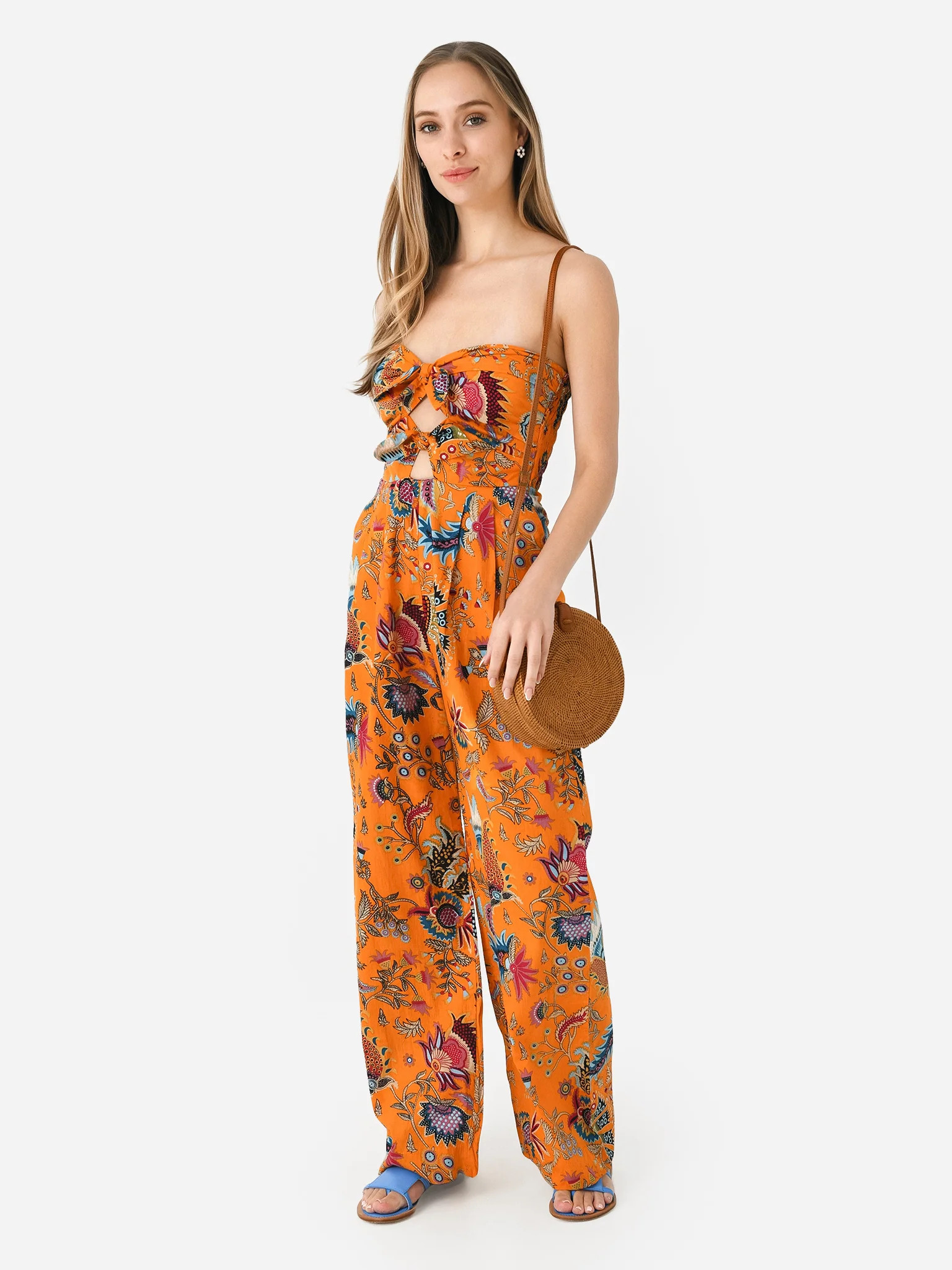 Charina Sarte Women's Talaia Ribbon Jumpsuit | Saint Bernard