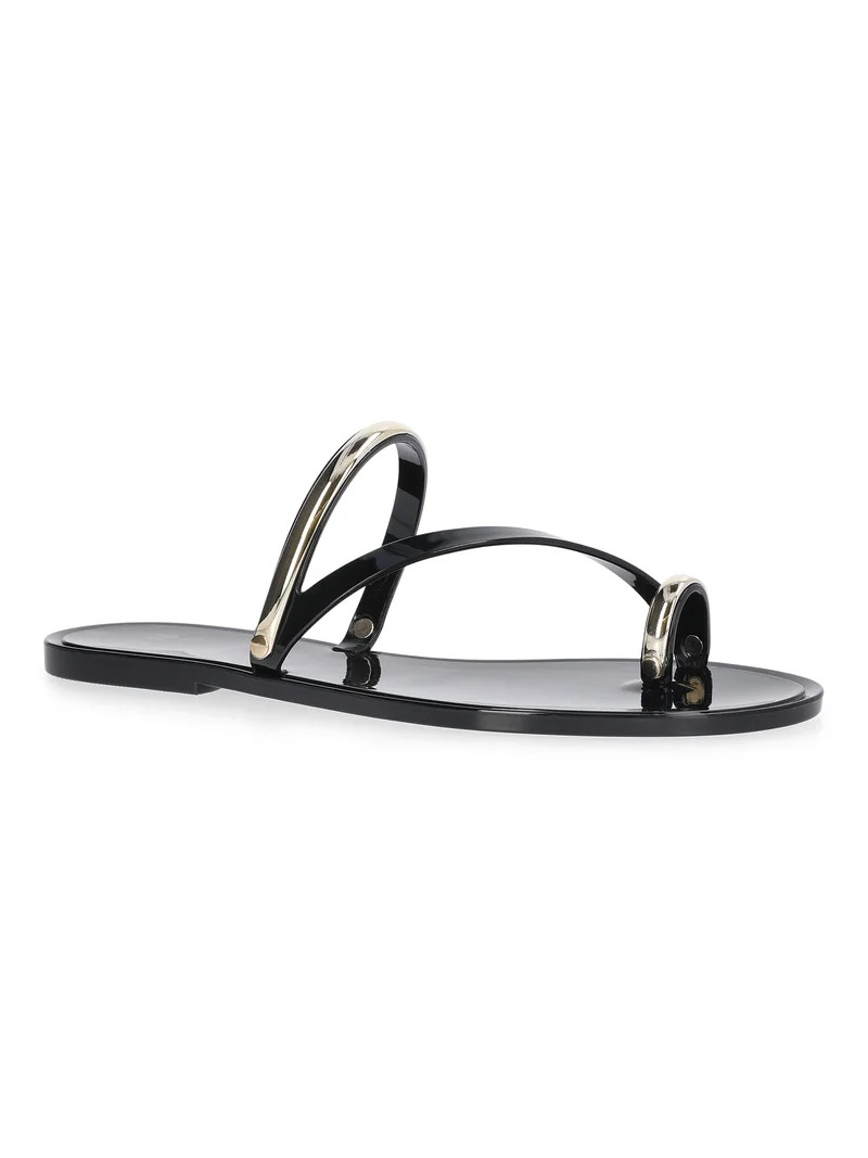 Madden NYC Women's Toe Ring Jelly Slide Sandals | Walmart (US)