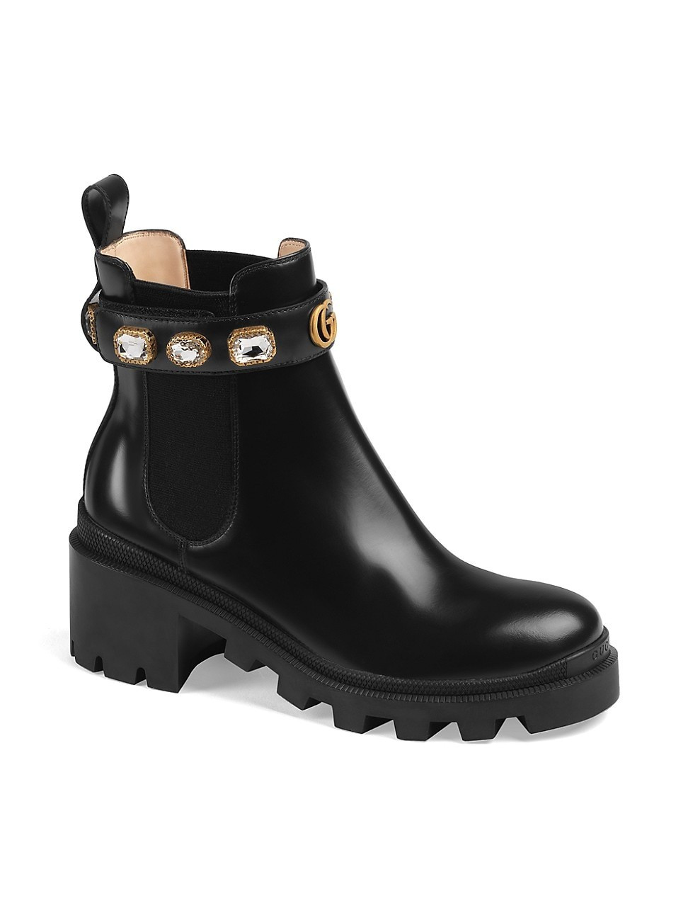 Women's Trip Bootie with Jewels - Black - Size 4.5 | Saks Fifth Avenue
