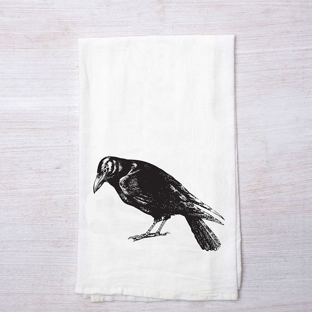 Counter Couture Crow Flour Sack Towels (Set of 2) | West Elm (US)