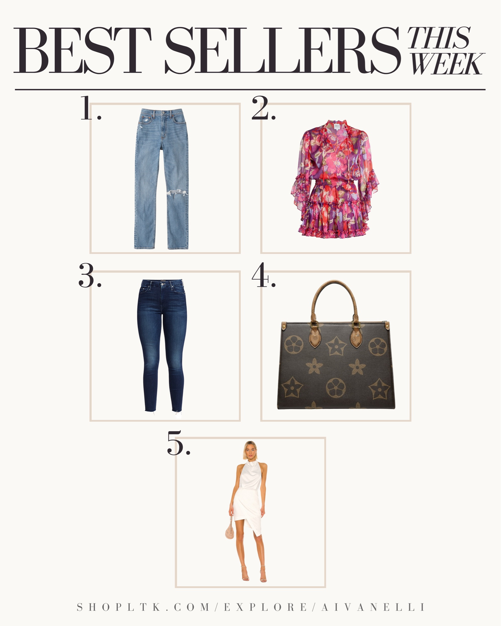 Best Sellers This Week!

Women’s date night outfit ideas
Women’s distressed denim
Outfit ideas for spring
Spring fashion
Spring style
Leather pants
Black heels
Hoop earrings
Black clutch
Black bodysuit
Women’s night looks
Styled look
Women’s workwear
Spring bags
Summer bags
Beach totes
Summer crossbody purses

#LTKsalealert #LTKstyletip #LTKSeasonal