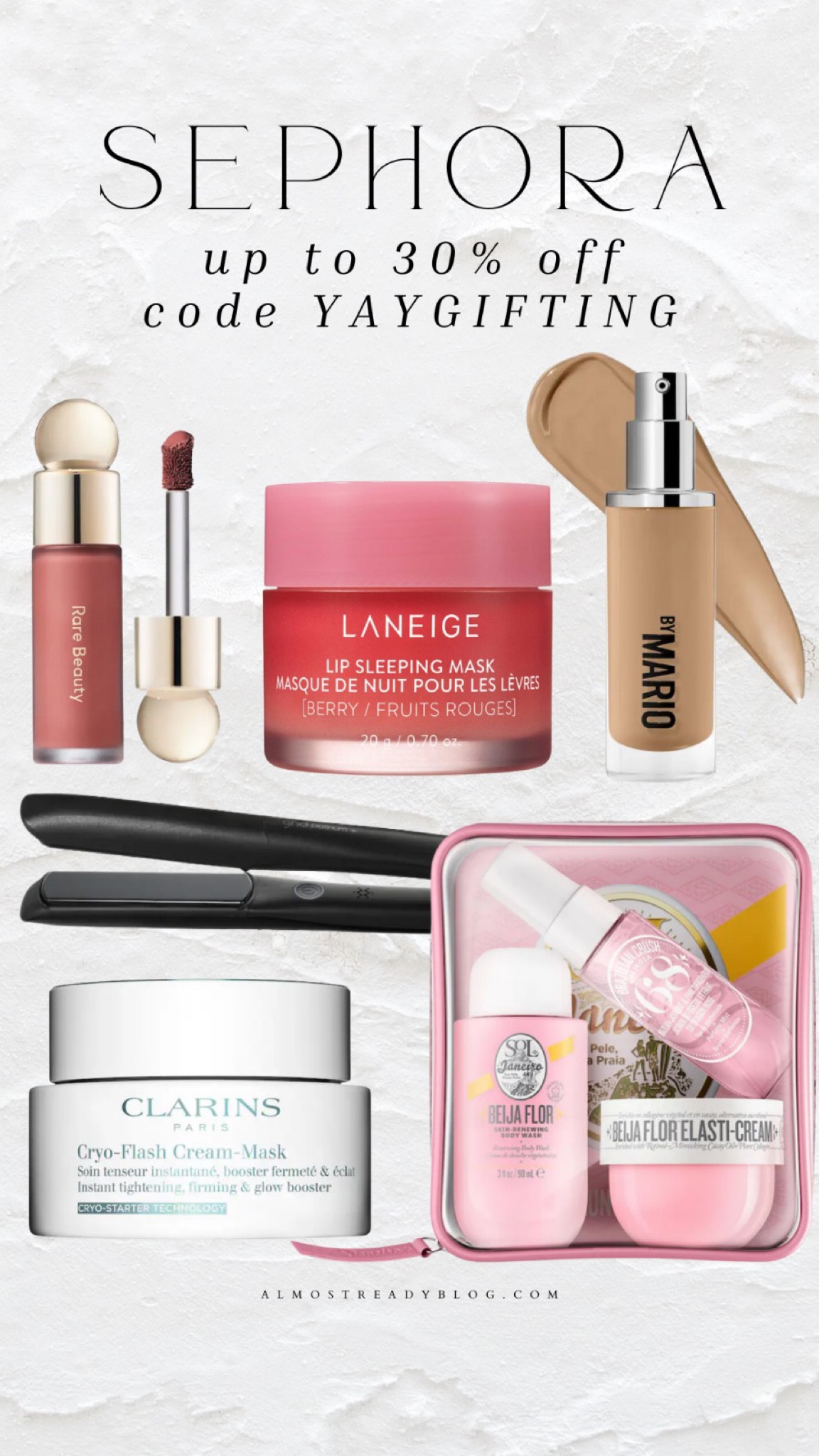 Sephora up to 30% off code YAYGIFTING 

#LTKGiftGuide #LTKfindsunder100 #LTKsalealert