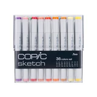 Copic® Basic 36 Color Sketch Marker Set | Michaels Stores