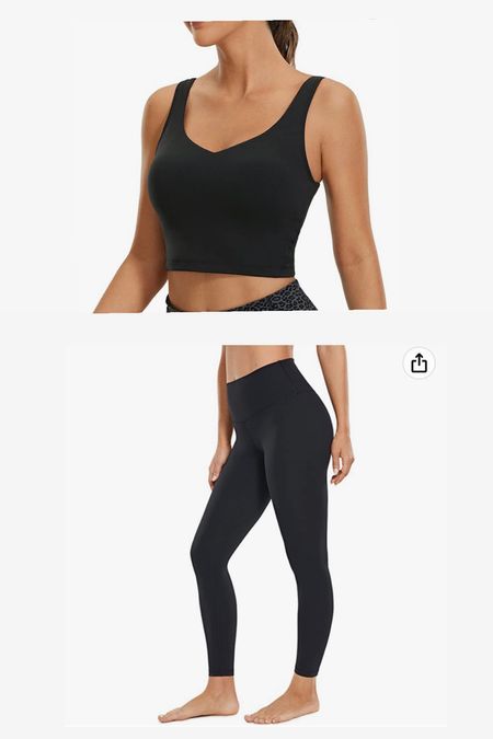 I wear a small in leggings and medium in top! My FAVE lululemon dupes!!! 

#LTKfit #LTKunder100