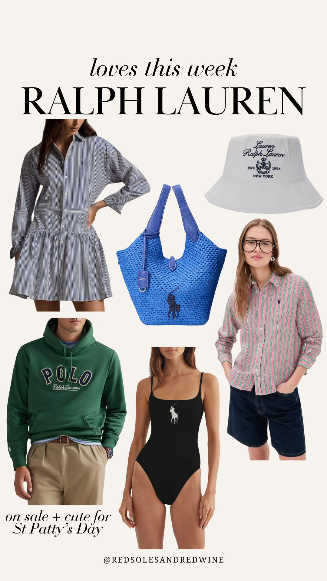 Ralph Lauren loves this week! 

 