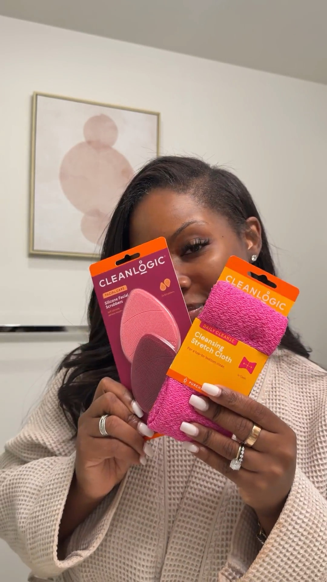 Elevating my skincare with @cleanlogic this year and it feels good! Love these facial scrubbers for exfoliating my skin and reducing hyperpigmentation. Grab them at @walmart today! 

#LTKselfcare #LTKBeauty #LTKMidsize