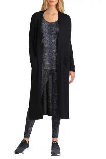 Open Front Knit Longline Cardigan | Nordstrom Rack