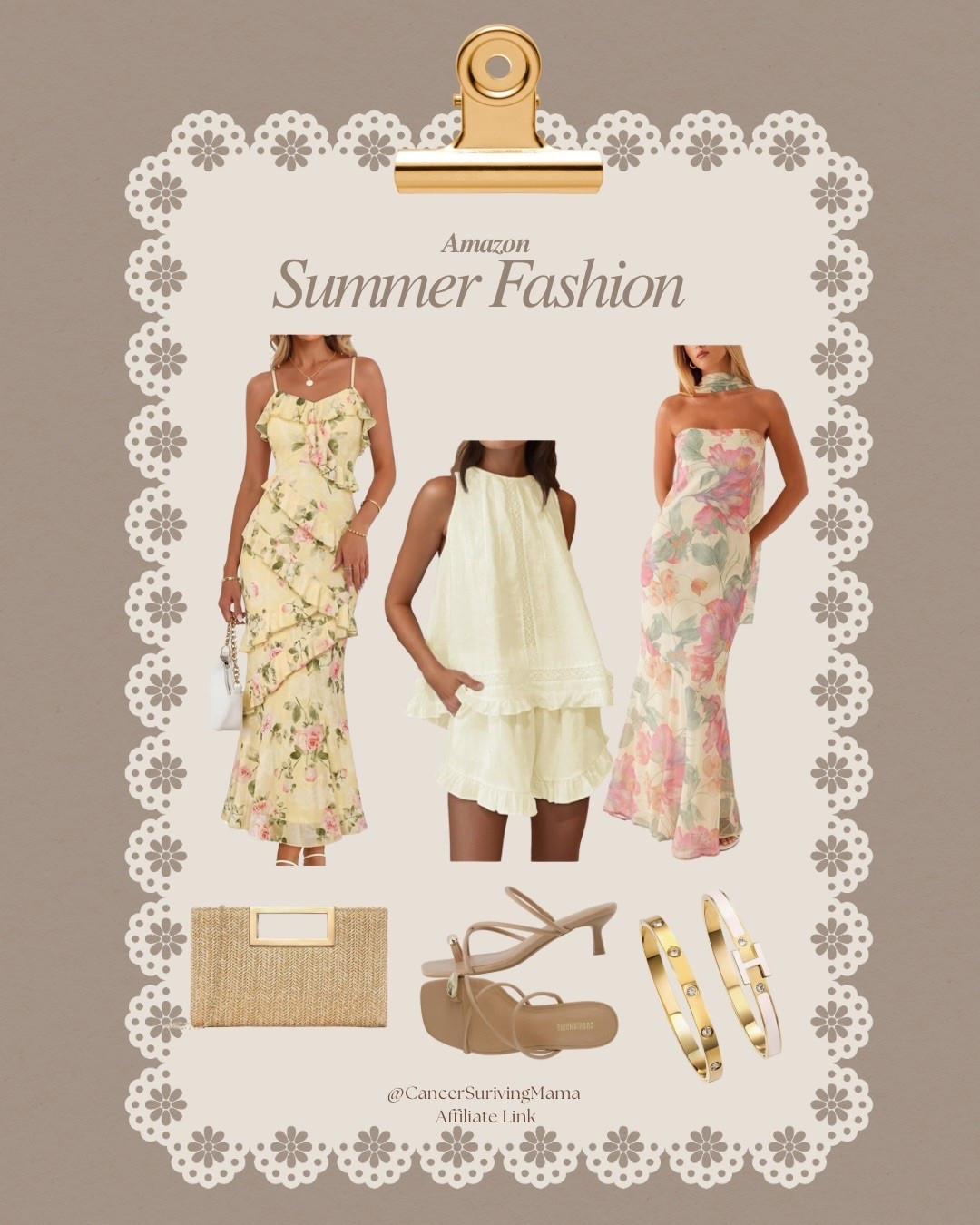 amazon summer fashion finds that look way more expensive than they are 🤍 from vacation dresses + matching sets to beach outfits, resort wear, woven bags, sandals & elevated amazon accessories

perfect for summer vacations, beach trips, brunch outfits, coastal outfits, resort outfits, wedding guest dresses, european summer style & everyday summer fashion ☀️

comment AMAZON ↓ for links to all my favorite finds!

amazon fashion, amazon summer fashion, summer outfits, vacation outfits, beach vacation outfits, resort wear, coastal fashion, women’s fashion, matching sets, summer dresses, floral dresses, maxi dresses, amazon finds, affordable fashion, spring summer outfits, tropical vacation outfits, neutral outfits, colorful dresses, woven handbags, summer sandals, vacation style, outfit inspo, amazon best sellers, european summer outfits, chic summer outfits, trendy amazon fashion, mom fashion, affordable amazon finds

#LTKootd #LTKgrwm #LTKWedding