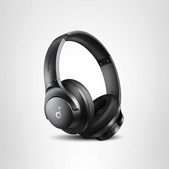 Soundcore by Anker Q20i Hybrid Active Noise Cancelling Headphones, Wireless Over-Ear Bluetooth, 4... | Amazon (US)