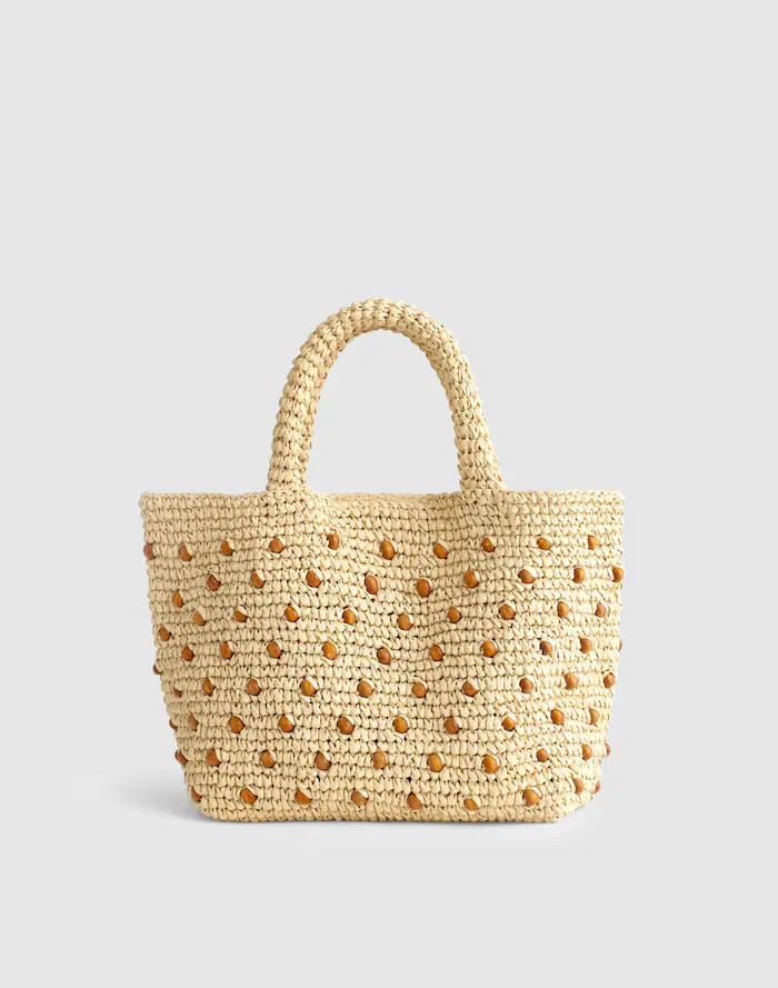 The Woven Mini Tote | Madewell