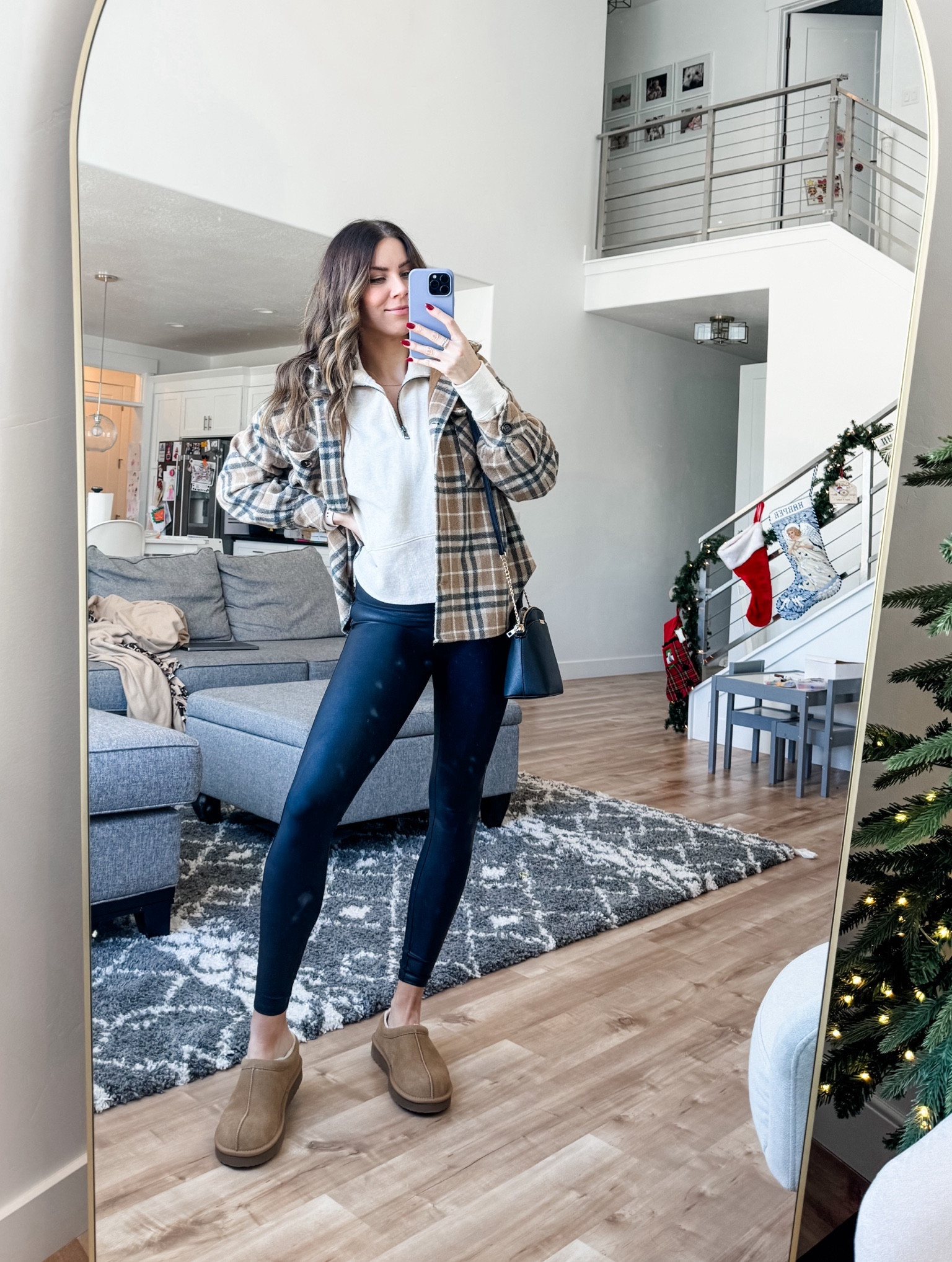 Don’t mind the finger prints on the mirror. 🫠
Sweatshirt sizing is waaaay off. I’m wearing an XL (I usually wear a M) but it’s so soft and I’m so glad I stumbled on it. Size up on leggings too! I’m wearing a large. 
Use discount code HONESTLY50 for 50% off your order on Parade underwear. 

#LTKstyletip #LTKfindsunder50 #LTKmidsize