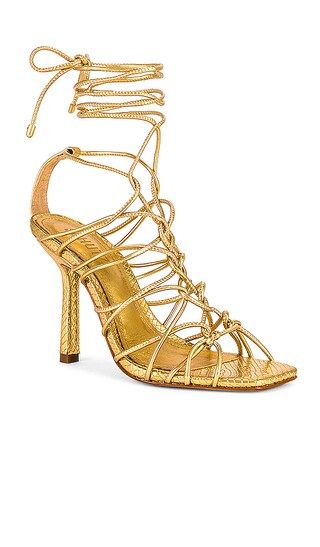 Heyde Heel in Ouro | Revolve Clothing (Global)