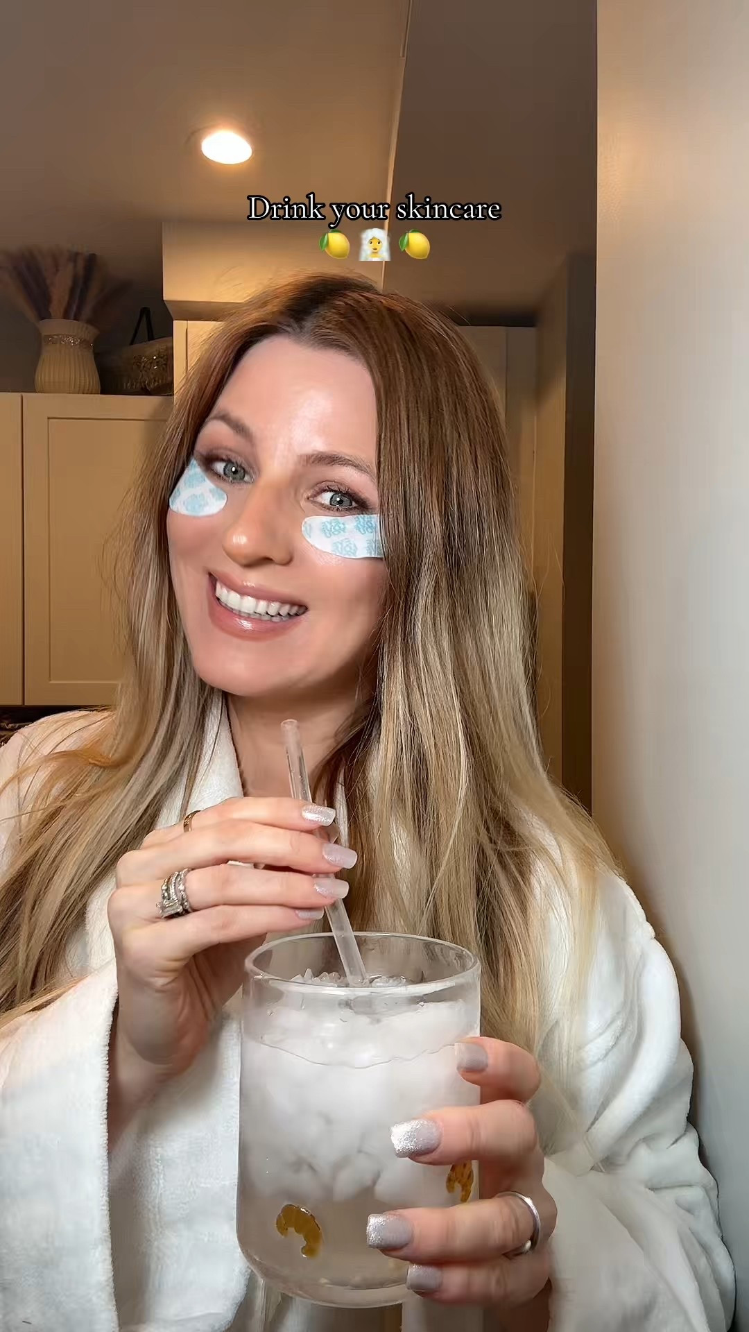 Morning routine as a new mom. Eye patches and electrolytes to help with energy and skin health. And cute glassware of course. 

#LTKHome #LTKselfcare #LTKmorningroutine