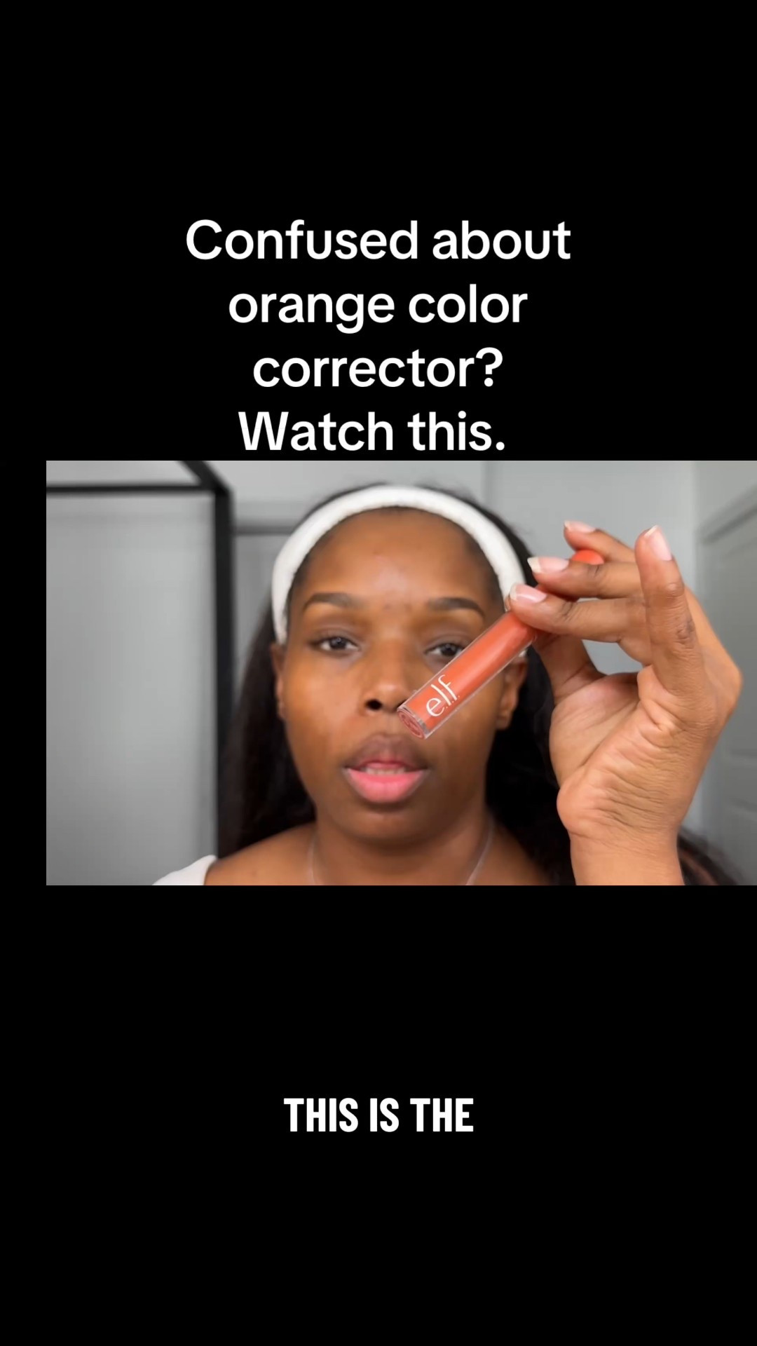 The E.L.F camo color corrector is a staple in my makeup kit because it’s good & affordable. I use it EVERY-TIME I do my makeup. 
Sometimes you’ll notice a grey cast underneath your undereye concealer and that’s because you aren’t using a color corrector. The orange cancels out darkness and balances the skin tone for an even palette before applying foundation and concealer. 
Search:GlamberMonique on YouTube for more makeup tutorials 

#LTKGiftGuide #LTKOver40 #LTKBeauty