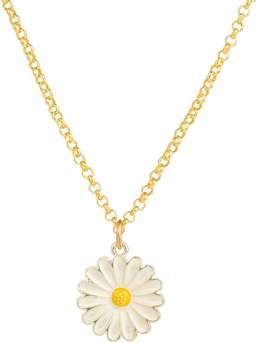 SPRING YOW Women Necklace Cartoon Fruit Flowers Cat Sea Star Choker Necklaces&Pendants For Girls ... | Amazon (CA)