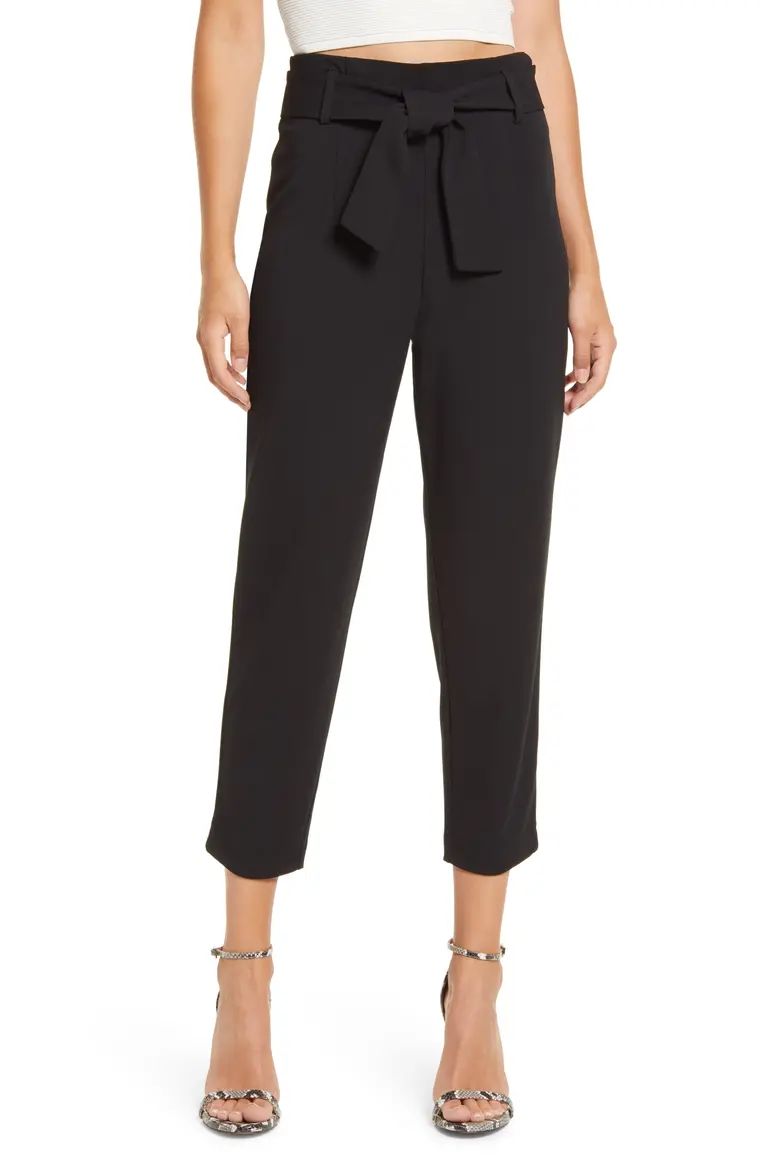 Belted Tapered Pants | Nordstrom