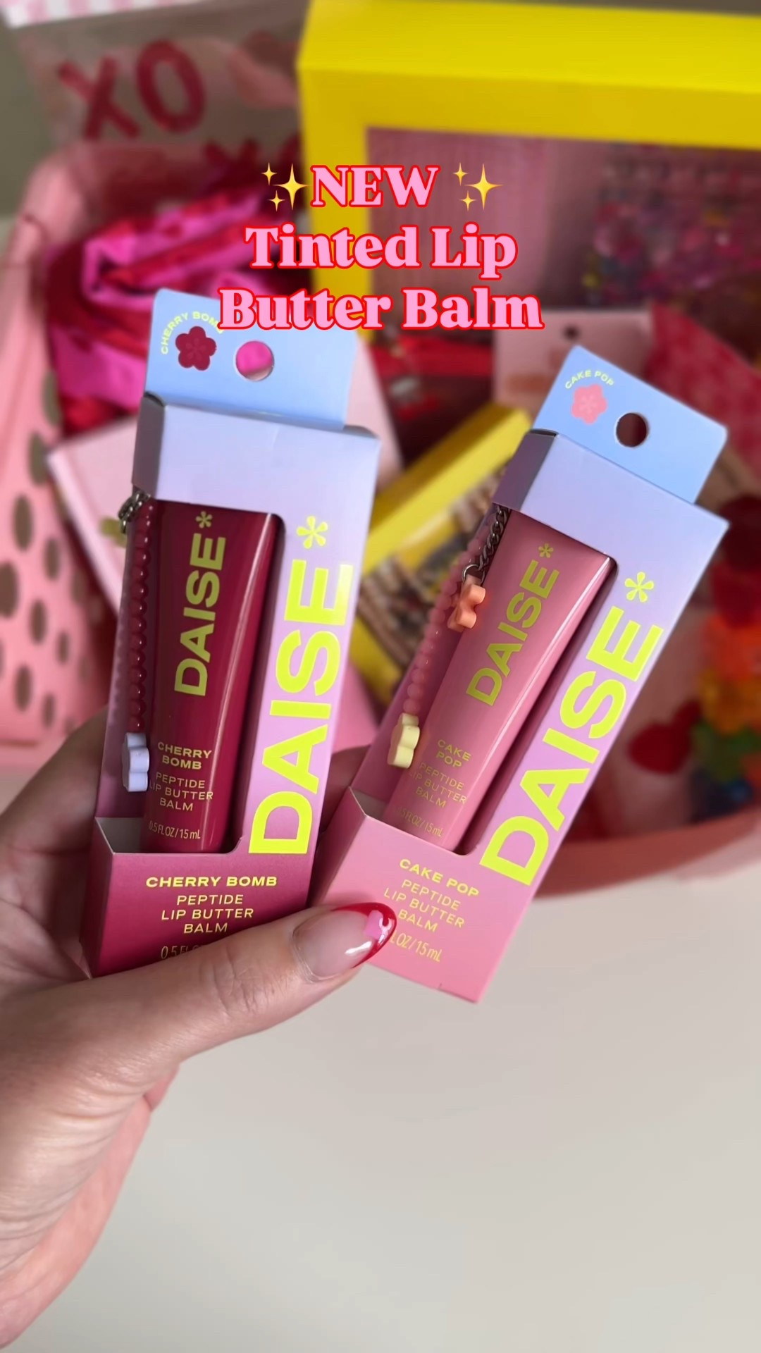 How cute are these new lip tints I found @Target ✨ 

Making my girls' Valentine’s baskets and these were the perfect addition. There are 6 color / scent options. I was only able to tag 4 ❤️ also tagged new cell phone lip balms and other basket filler options all from @Target 

#lovebasket #targetrun #targetstyle #mytargetstyle #targetfinds #targetdoesitagain #targetkids #targetlittles 
#momlife #jaxmomlife #valentinesdaydecor #valentinesday #valentinesfinds 
#valentinesdecor #girlmom #valentinesgift  #LTKBeMine #LTKfind #LTKkids

#LTKValentine #LTKBeauty