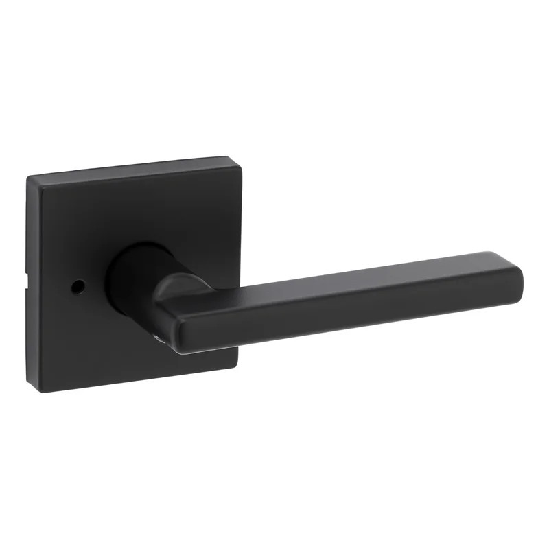 Halifax Privacy Door Lever with Square Rosette | Wayfair North America