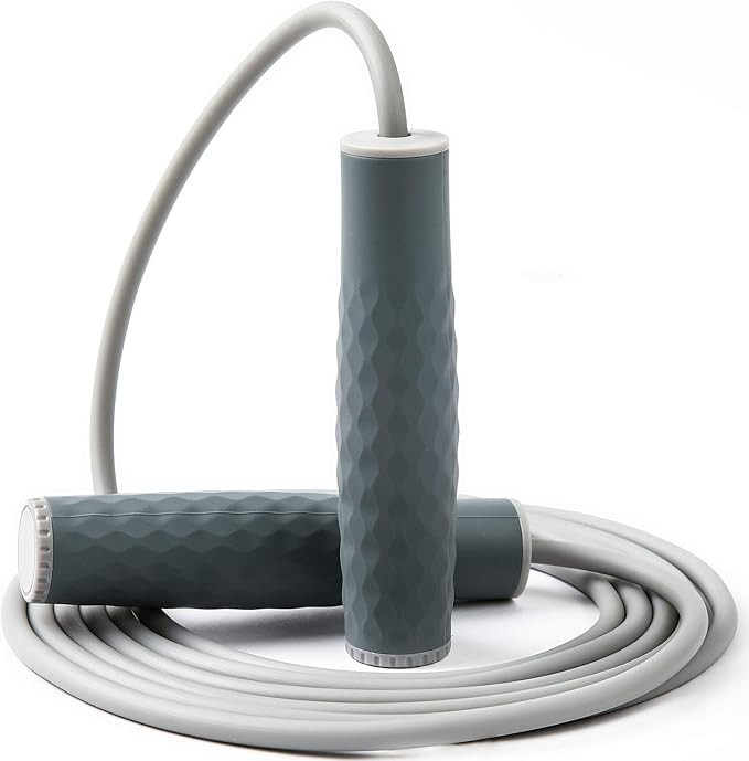 Weighted Jump Rope Workout-1LB Professional Skipping Rope with Adjustable Length and Silicone Com... | Amazon (US)