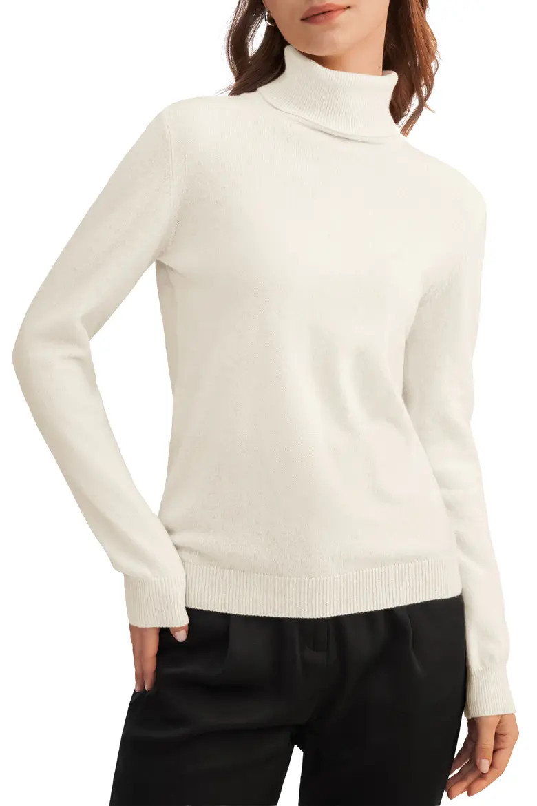 Women's Pure Cashmere Turtleneck Sweater (Women) | Nordstrom | Nordstrom
