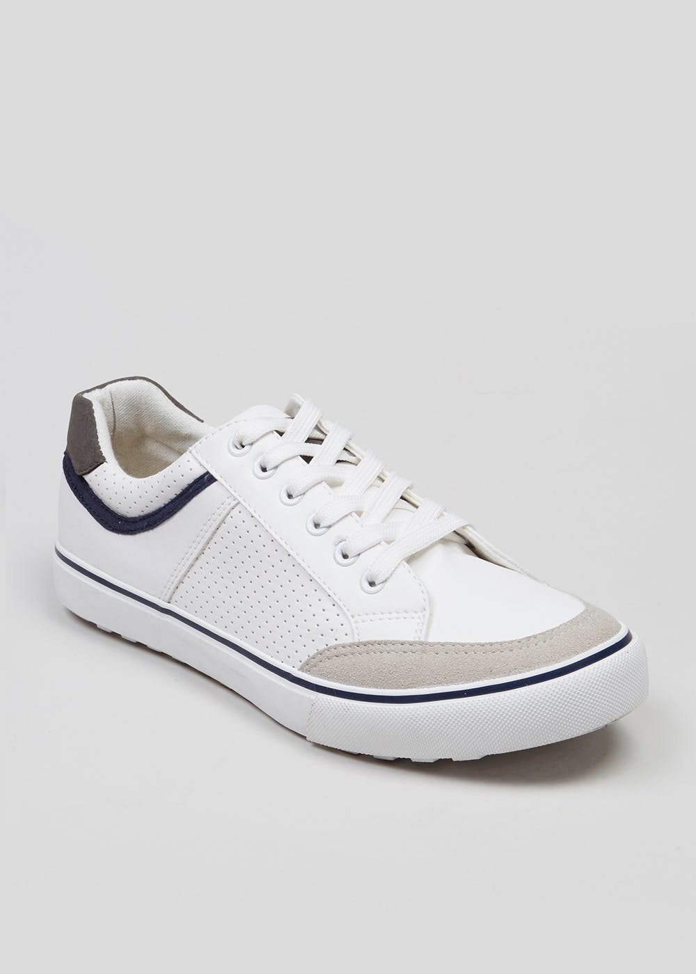 Fashion Trainers  – White | Matalan UK