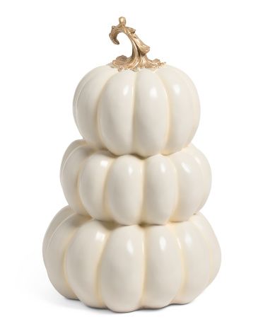 24.5in Outdoor Safe Stacked Pumpkins Decor | TJ Maxx