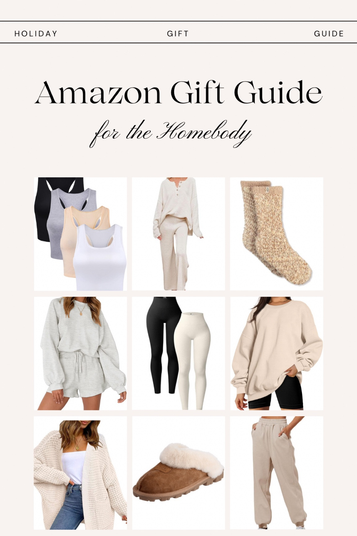 Amazon Gift Guide for the ✨Homebody✨

#LTKSeasonal #LTKHoliday #LTKCyberweek