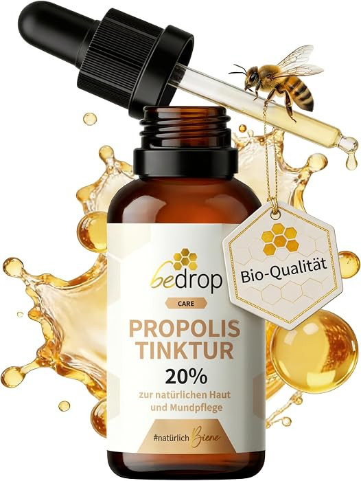 Bio Propolis Tropfen 20% hochdosiert - Propolis Extrakt direkt vom Imker - Bio-Qualit\u00e4t, ohn... | Amazon (DE)