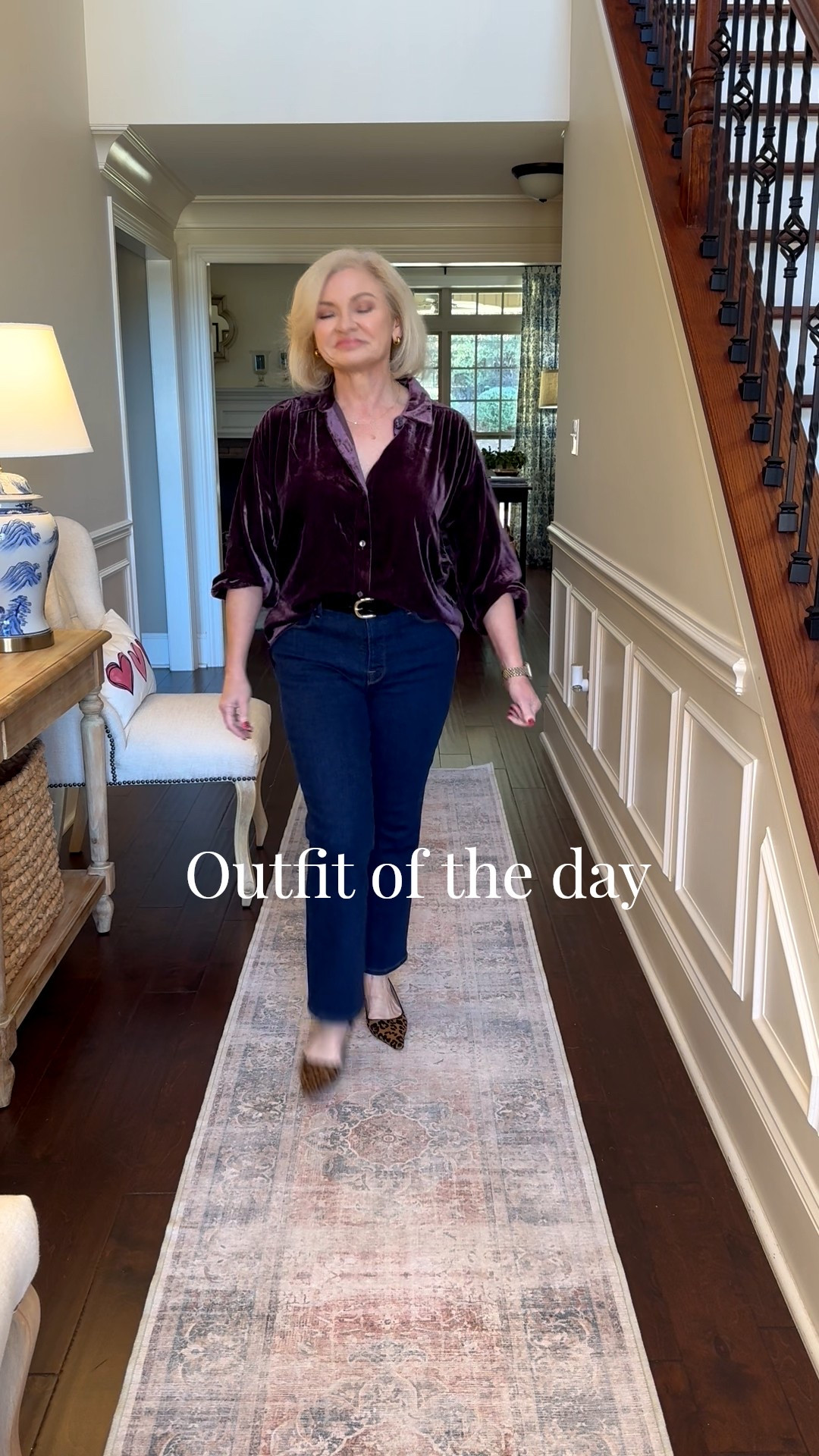 Outfit of the day! Jeans outfit, blouse, heels, leopard, ootd

#LTKSeasonal #LTKootd #LTKValentine